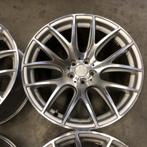 MIRO 111 Silver with Machine Polish Face 18x9.5 (+40) 5x100 Wheels - Image 4