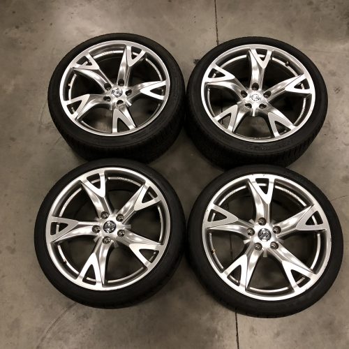 Nissan 370Z 19" OEM Rays ENG Forged Wheels and Tires