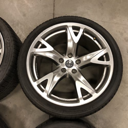 Nissan 370Z 19" OEM Rays ENG Forged Wheels and Tires - Image 4