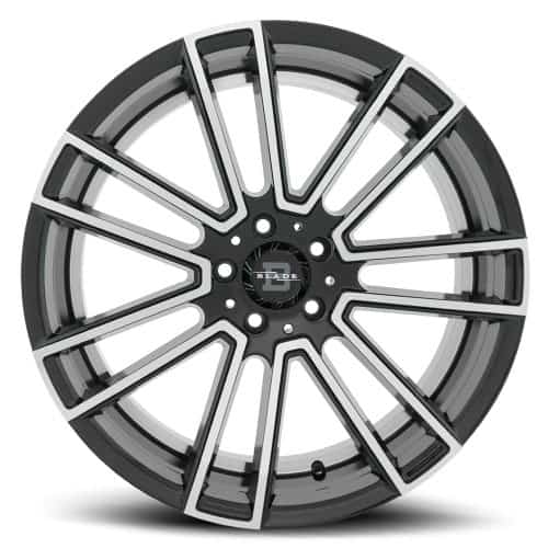 Blade Wheels  BL-401  Black and Machined  22x8.5  (+35)  5x120