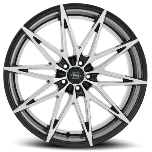 Blade Wheels  BL-403  Black and Machined  20x8.5  (+35)  5x114.3