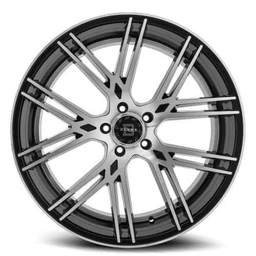 Blade Wheels  BL-405  Black and Machined  20x8.5  (+35)  5x112