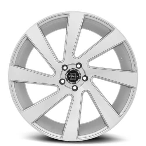 Blade Wheels  BL-406  Silver Machined  22x8.5  (+35)  5x114.3