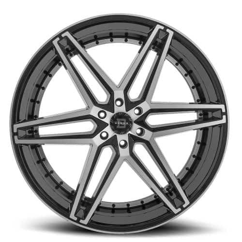 Blade Wheels  BRT-451  Black and Machined  22x8.5  (+35)  5x112