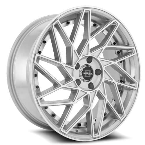 Blade Wheels  BRT-455  Silver Machined  22x9  (+35)  5x120