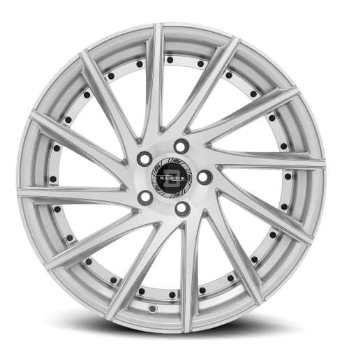 Blade Wheels  BRT-457  Silver Machined  24x9  (+20)  5x120