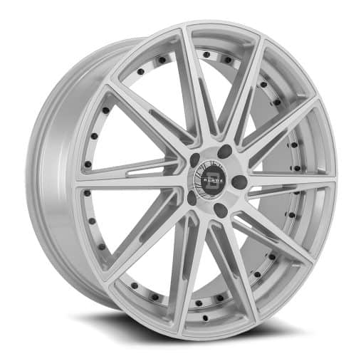 Blade Wheels  BRT-458  Silver Machined  20x8.5  (+35)  5x114.3