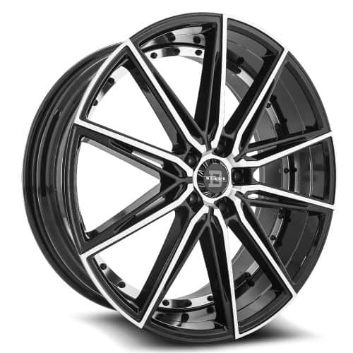 Blade Wheels  BRT-459  Black and Machined  20x8.5  (+35)  5x112