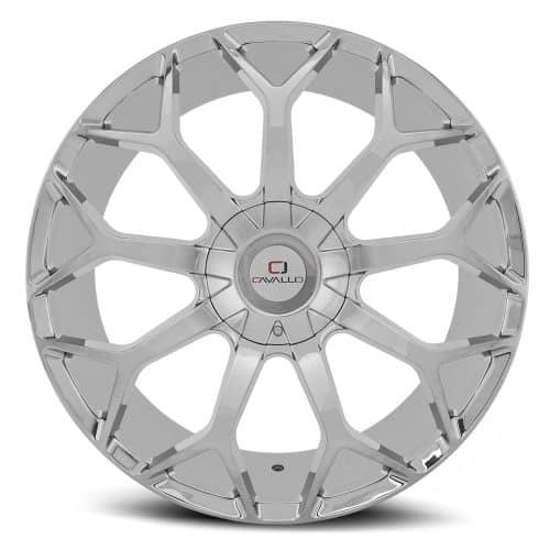 Cavallo  CLV-22  Chrome  22x9.5  (+25)  6x135/6x139.7