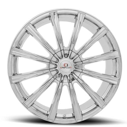 Cavallo  CLV-23  Chrome  18x8  (+35)  4x100/4x114.3