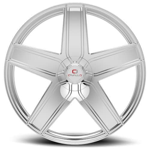 Cavallo  CLV-31  Chrome  22x8.5  (+38)  5x110/5x114.3