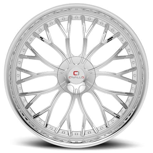 Cavallo  CLV-33  Chrome  22x9.5  (+25)  6x135/6x139.7