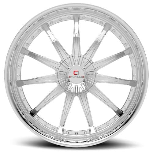 Cavallo  CLV-35  Chrome  22x9.5  (+15)  5x115/5x139.7