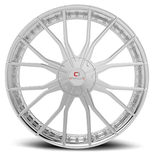 Cavallo  CLV-36  Chrome  24x9  (+34)  5x115/5x120