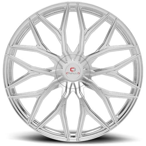 Cavallo  CLV-37  Chrome  24x9  (+34)  5x115/5x120