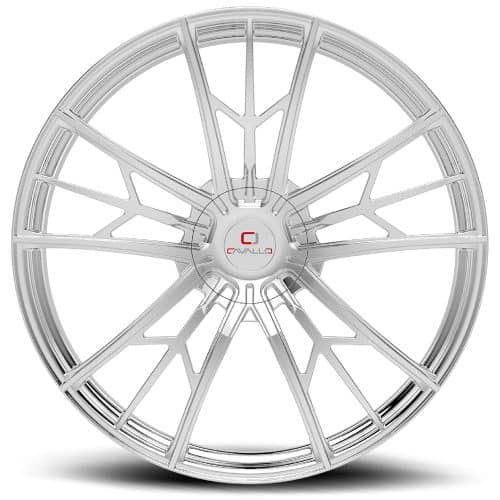 Cavallo  CLV-39  Chrome  22x8.5  (+38)  5x114.3/5x120