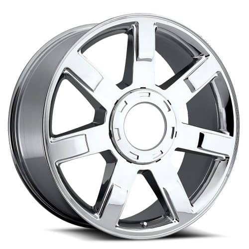 OE Revolution  122  Chrome  22x9  (+31)  6x139.7/