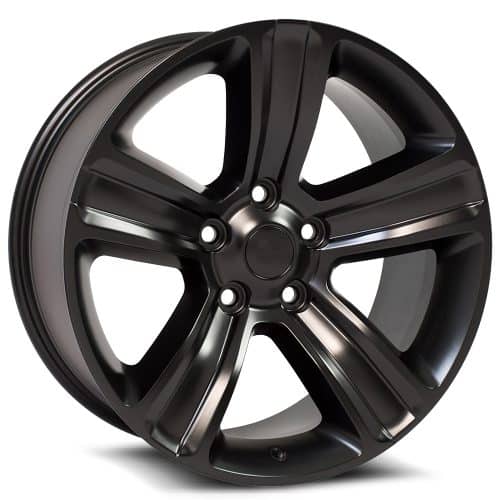 OE Revolution  155  Satin Black  20x9  (+19)  5x139.7/