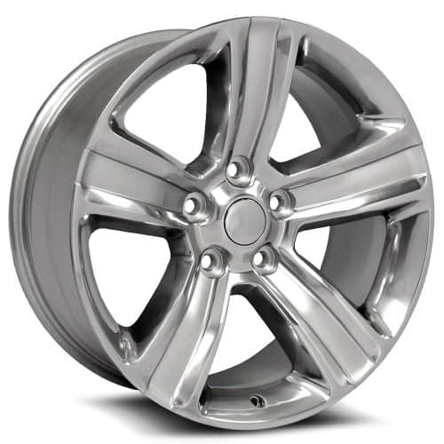 OE Revolution  155  Silver Polished  20x9  (+19)  5x139.7/