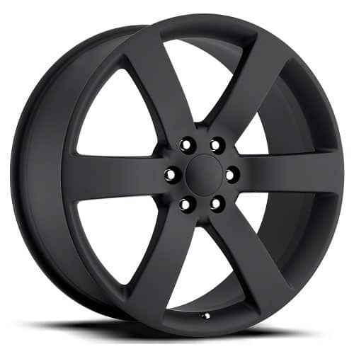 OE Revolution  165  Satin Black  20x8  (+45)  6x127/