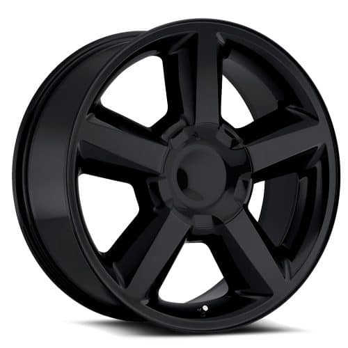 OE Revolution  C-01  Gloss Black  24x10  (+31)  6x139.7/