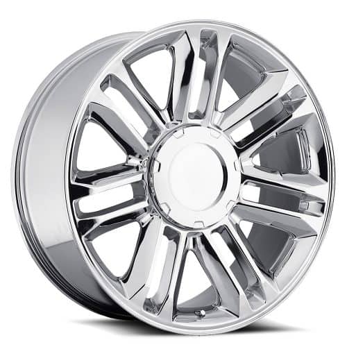 OE Revolution  D-01  Chrome  22x9  (+31)  6x139.7/