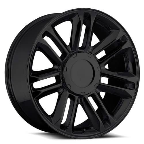 OE Revolution  D-01  Gloss Black  22x9  (+31)  6x139.7/