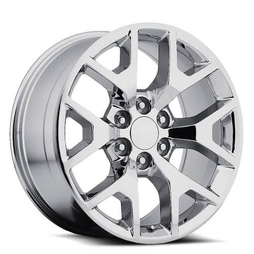 OE Revolution  G-04  Chrome  22x9  (+31)  6x139.7/