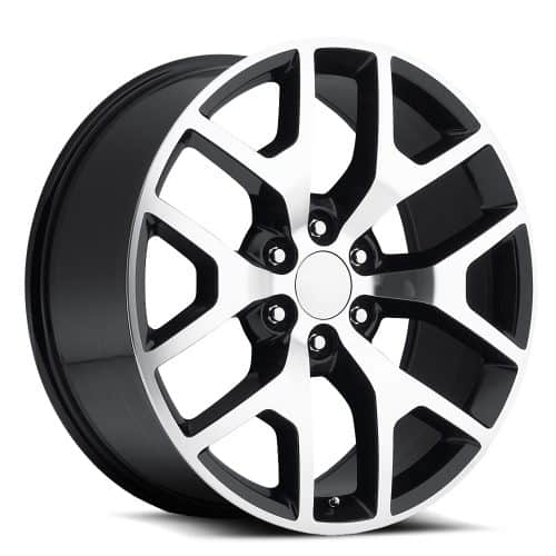 OE Revolution  G-04  Gloss Black and Machined face  20x9  (+27)  6x139.7/