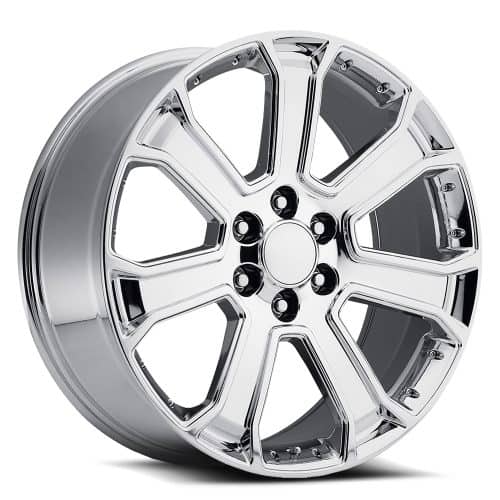 OE Revolution  G-06  Chrome with Chrome Insert  22x9  (+31)  6x139.7/