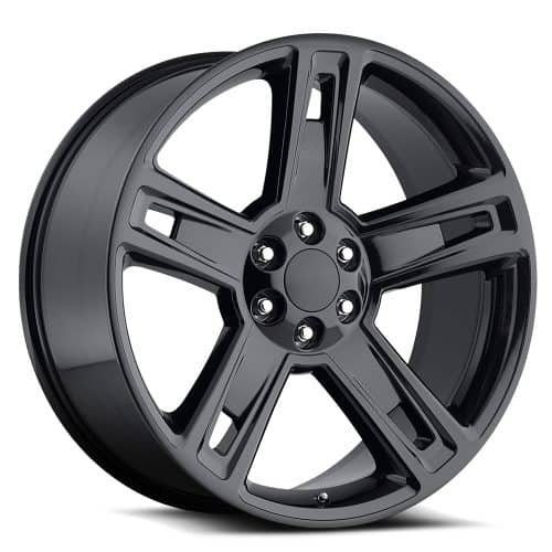 OE Revolution  G-07  Gloss Black  22x9  (+31)  6x139.7/