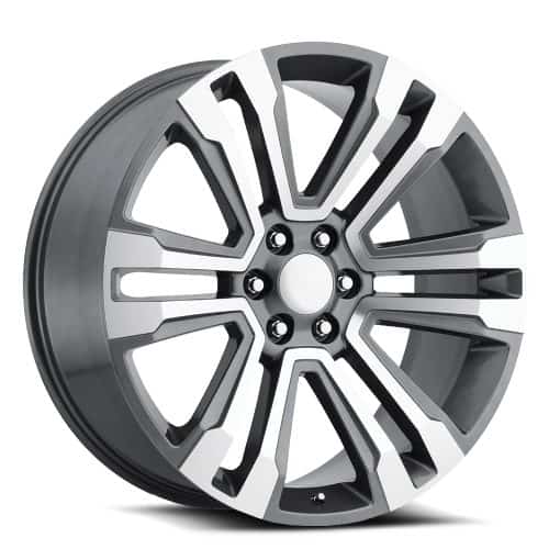 OE Revolution  G-10  Gun metal Machined Face  22x9  (+31)  6x139.7/