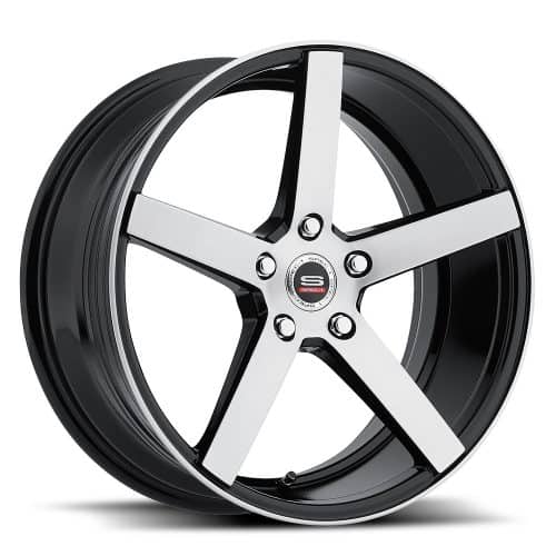 Spec 1  SP-36  Gloss Black Brushed  20X9.5x  (+42)  BLANK/