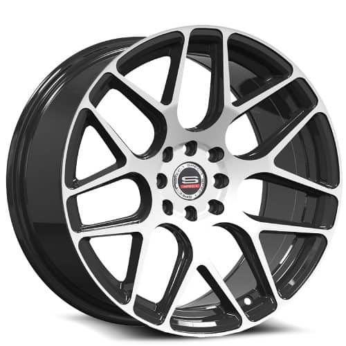 Spec 1  SP-47  Black and Machined  17*8.5x  (+30)  5x100/5x114.3