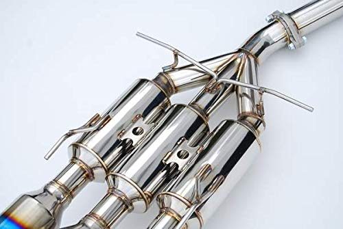 Invidia 17+ Honda Civic SI Sedan Gemini Triple Titanium Tip Cat-back Exhaust - Image 4