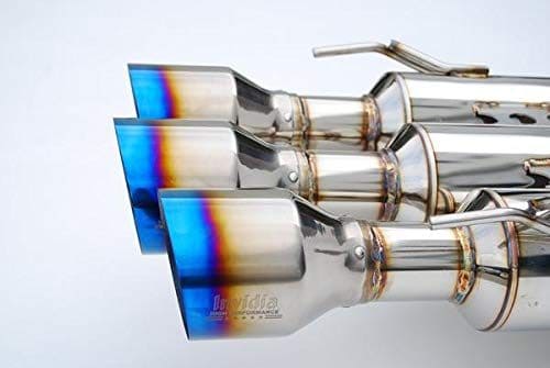 Invidia 17+ Honda Civic SI Sedan Gemini Triple Titanium Tip Cat-back Exhaust - Image 3