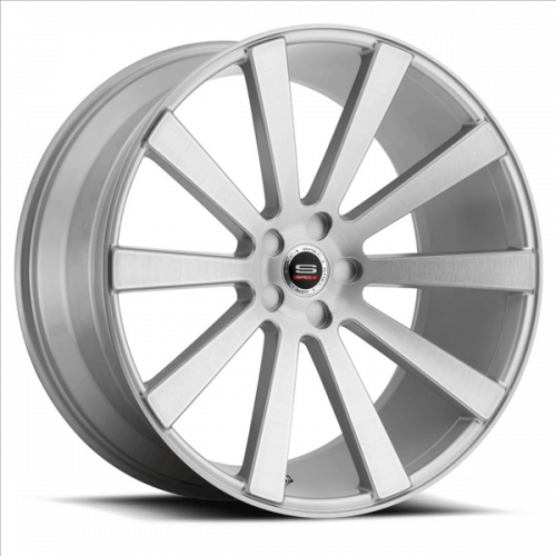 Spec-1 SPL-002 Silver with Brushed Face 22x9 (+38) 5x114.3