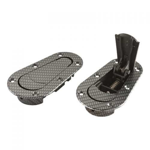 Aerocatch Carbon Fiber Look Hood Release Pins