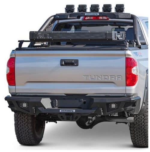 Go Rhino - BR20 Replacement Full Width Black Rear HD Bumper