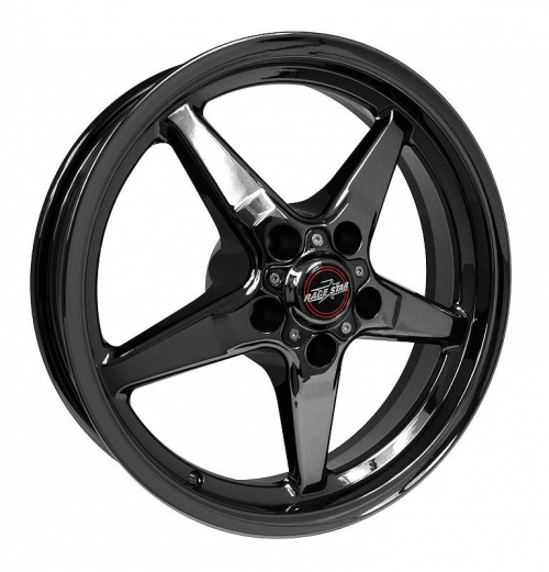 Race Star 92 Drag Star Bracket Racer Gloss Black 17x4.5 (-25) 5x114.3