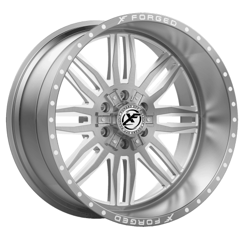 XF Offroad Forged  XFX-303  Brushed with Milled Windows  22x12  (-44)  5x139.7/5x150