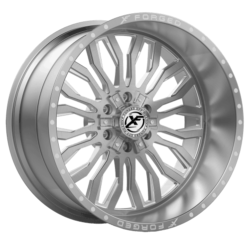 XF Offroad Forged  XFX-305  Brushed with Milled Windows  22x12  (-44)  5x139.7/5x150