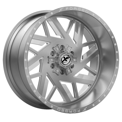 XF Offroad Forged  XFX-306  Brushed with Milled Windows  22x12  (-44)  5x139.7/5x150