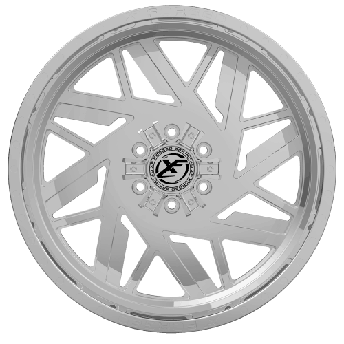 XF Offroad Forged  XFX-306  Chrome  18x10  (-12)  8X170/8X180 - Image 2