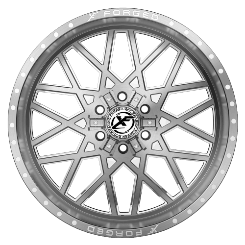 XF Offroad Forged  XFX-307  Brushed with Milled Windows  22x12  (-44)  5x139.7/5x150 - Image 2