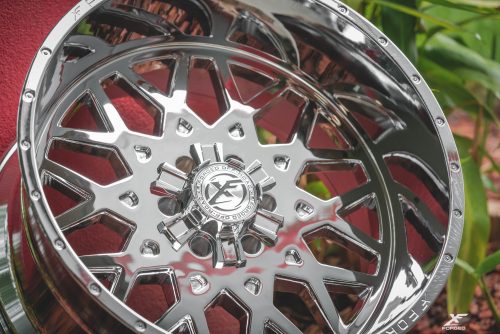 XF Offroad Forged  XFX-307  Chrome  18x10  (-12)  8X170/8X180 - Image 2