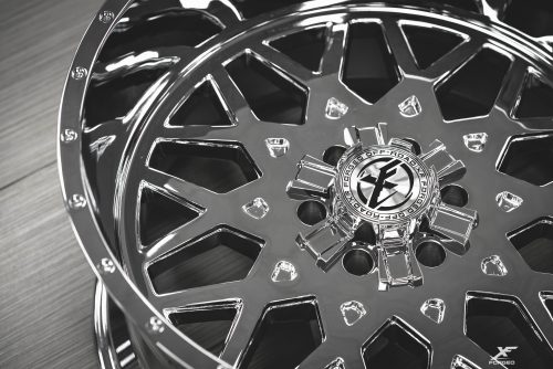 XF Offroad Forged  XFX-307  Chrome  18x10  (-12)  8X170/8X180 - Image 3