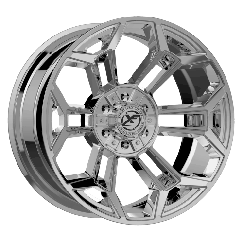 XF Offroad Forged  XFX-308  Chrome  17x10  (0)  8X170/8X180