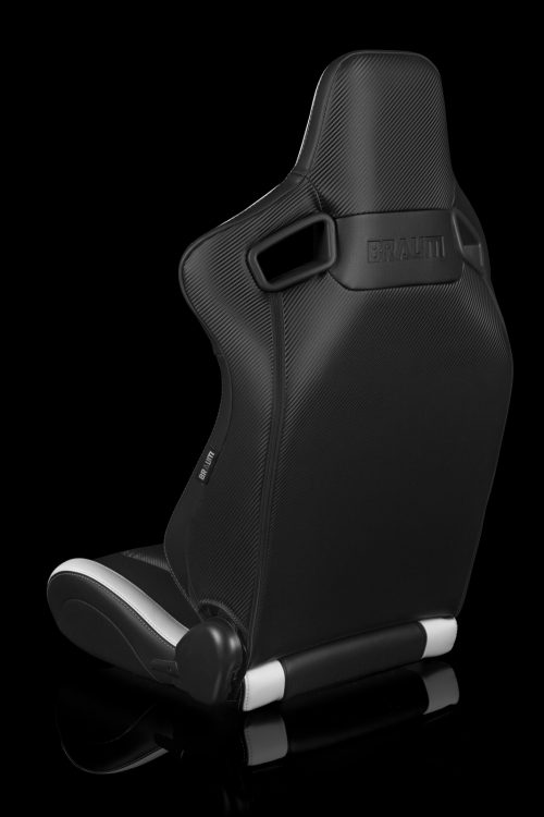 Braum Elite Series Racing Seats Black & White (Pair) - Image 3