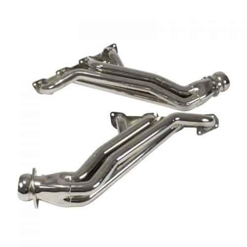 BBK 09-18 Dodge Challenger/Charger 5.7L Hemi 1-3/4in Long Tube Headers - Chrome - Image 2